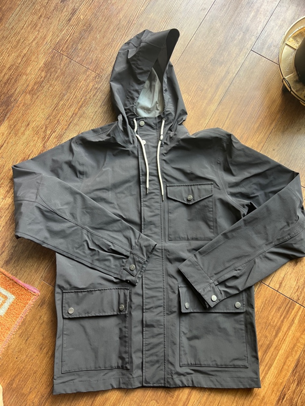 Vuori Black Palisades Rain Jacket